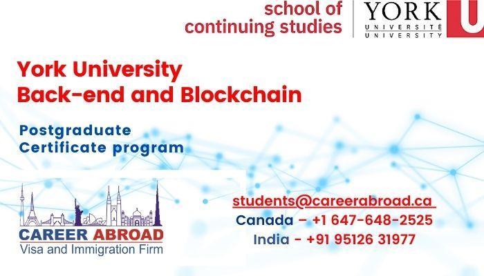 York University Back-end and Blockchain