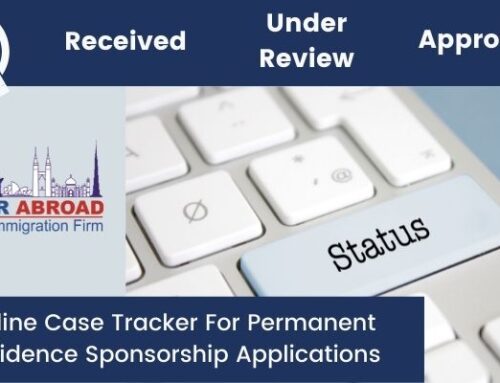 Online Case Tracker For Permanent Residence Sponsorship Applications