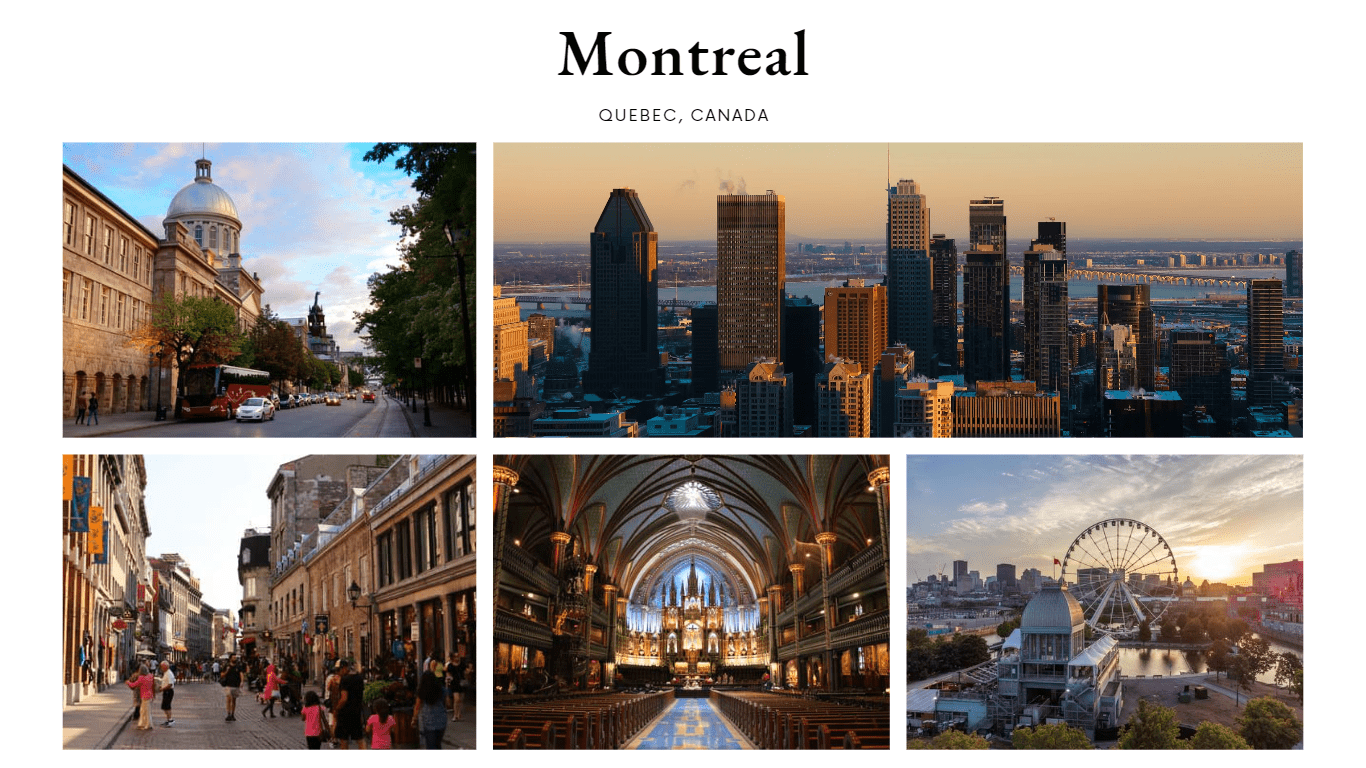 best cities to study in canada- montreal