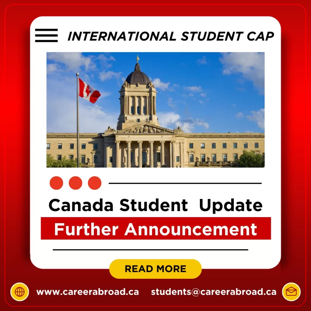 Canada Student Update Further Announcement